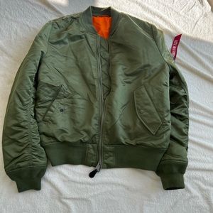 Alpha Industries MA-1 Bomber Jacket (Olive)